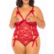 Body Zara Rot Große Größe