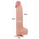 Realistischer Dildo Sliding Skin 27 x 6.5cm