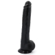 Dildo Moses 24 x 5,5cm Preto