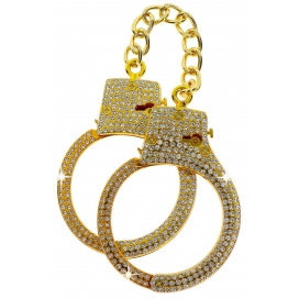 TABOOM Diamond Taboom gold-plated metal handcuffs