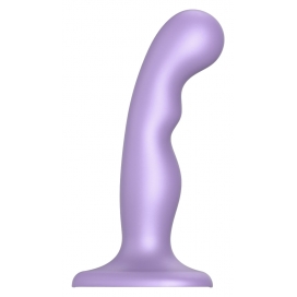 Plug Silicone P&G Strap-On-Me M 15 x 3.6cm Violett