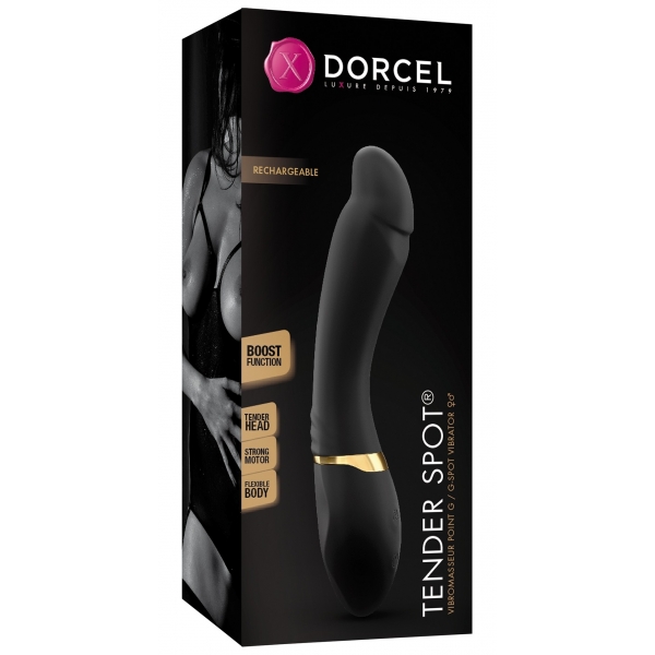 Consolador vibrador Tender Spot Dorcel 13,5 x 4cm