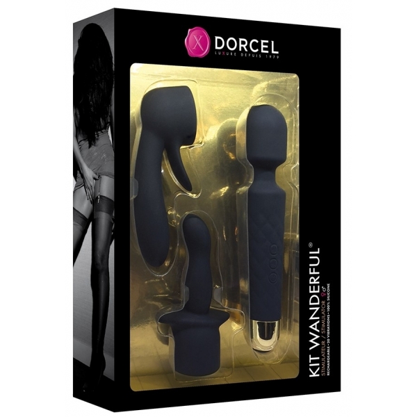 Wanderful® Dorcel Wand Kit y Accesorios