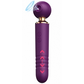 Klitoris- und G-Punkt-Stimulator Budding Violett