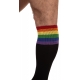 Hohe Socken Pride Football Schwarz