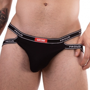 Barcode Berlin Rib Jock Proud Boy Preto