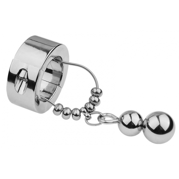 Metalen Ballstretcher met Cbt Ballen S 36mm | Gewicht 330g