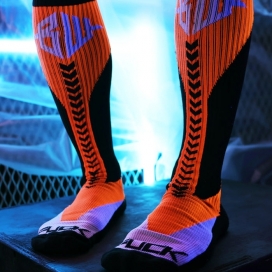 Akira Sock Neon Orange
