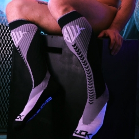Akira Breedwell High Socks Grey