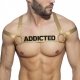 Multi Band Gold Elastic Harness