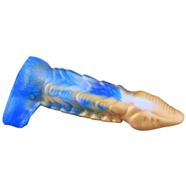 ExtendMyDick Monster Frex Penis Sleeve 18 x 5cm Blauw-Geel