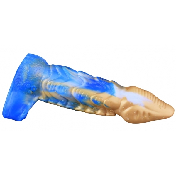 Gaine de pénis Monster Frex 18 x 5cm Bleu-Jaune
