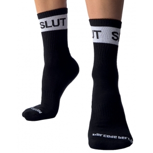 Barcode Berlin Socken Fetish Slut Schwarz