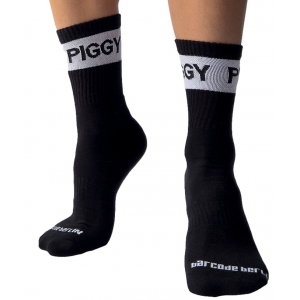 Barcode Berlin Fetish Piggy Socken Schwarz