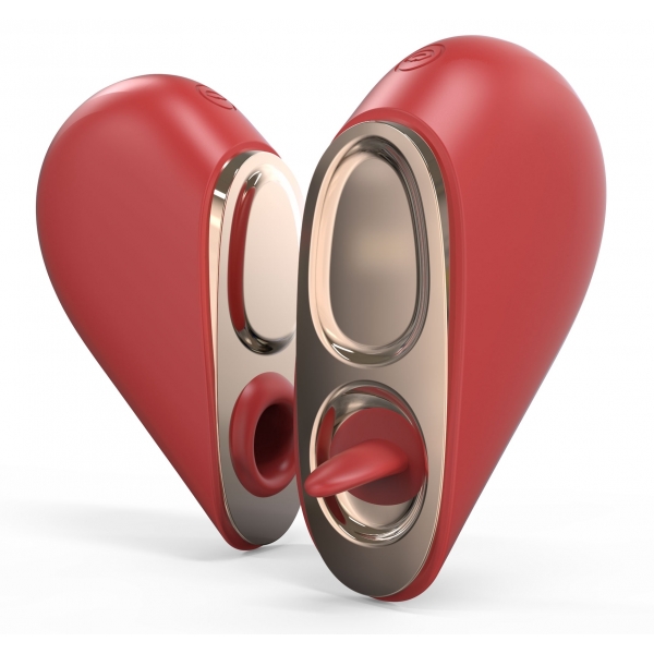 Estimulador de clitóris HeartBreaker vermelho