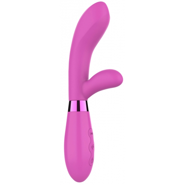 Vibro Rabbit Jingle Fiesta 20cm Pink