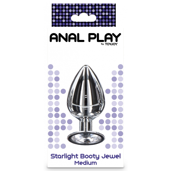 Plug Bijou anal Starlight Booty M 7,5 x 3,3cm
