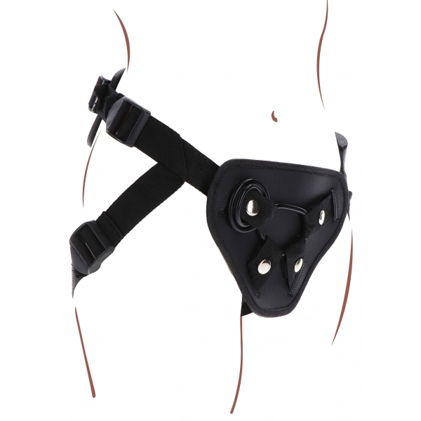 Strap-On DeLuxe Harness Black