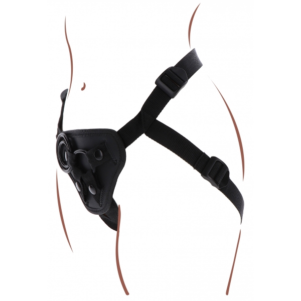 Strap-On Harness Black