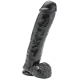 Mega Tommy Dildo 22 x 6cm Black