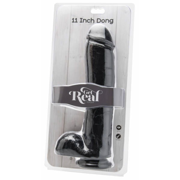 Dildo Mega Tommy 22 x 6cm Preto