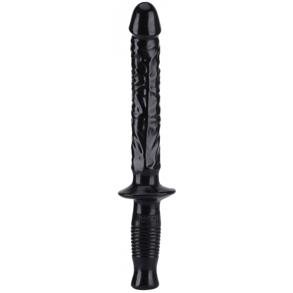 Punho do Dildo Manhandler 23 x 4cm Preto