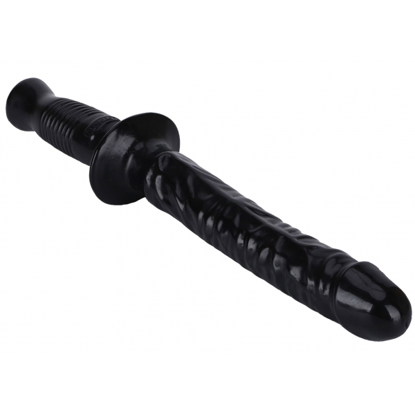 Punho do Dildo Manhandler 23 x 4cm Preto