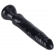 Dildo pequeno com cabo para iniciantes Dong 13 x 3cm Preto