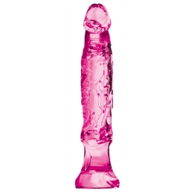Plug anale realistico 13 x 3 cm rosa