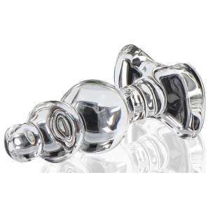 Glass Worxx  TOYJOY Crystal Jewel glass plug 9.5 x 3.5cm