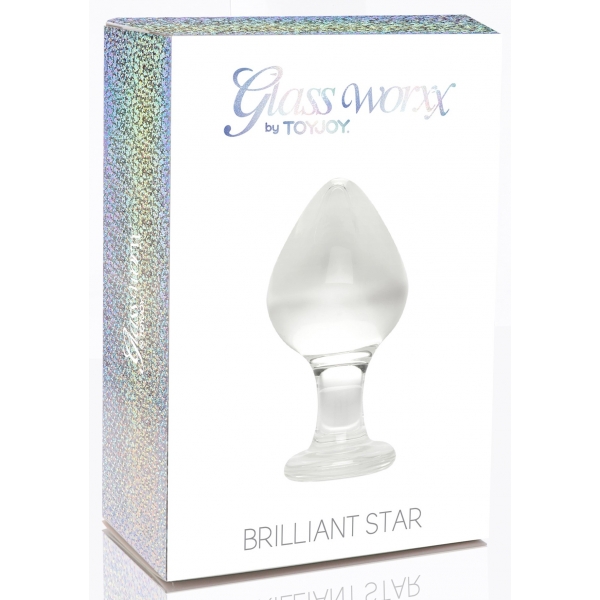 Tapón de cristal Brilliant Star 8 x 4,5 cm