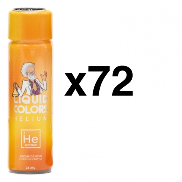 Vloeibare kleuren helium 24ml x72