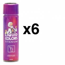 LIQUID COLORS TITÂNIO 24ml x6