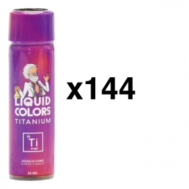 LIQUID COLORS TITANIUM 24ml x144