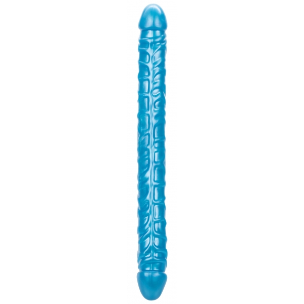 Doppio Dildo Queen Size 43 x 4,2 cm Blu