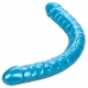 Doppio Dildo Queen Size 43 x 4,2 cm Blu