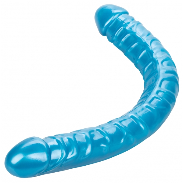 Doppio Dildo Queen Size 43 x 4,2 cm Blu