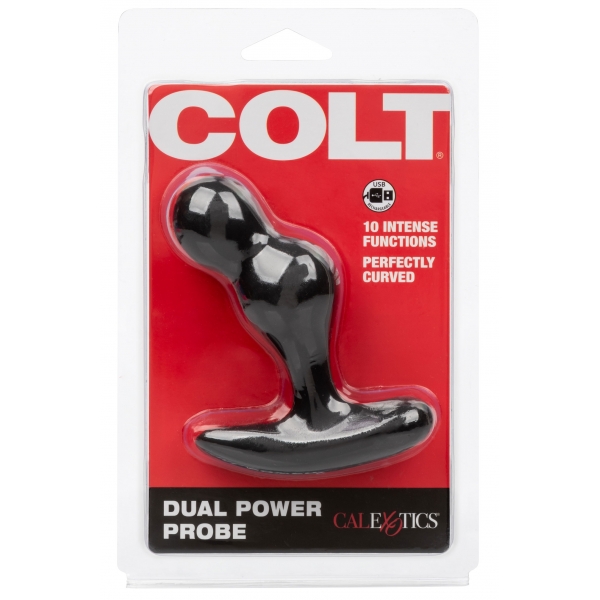Dual Power Probe Colt Vibrating Prostate Stimulator 8 x 3.4cm