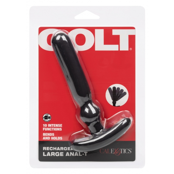 Plug Vibrante Grande Anal-T Colt 14 x 2,5cm