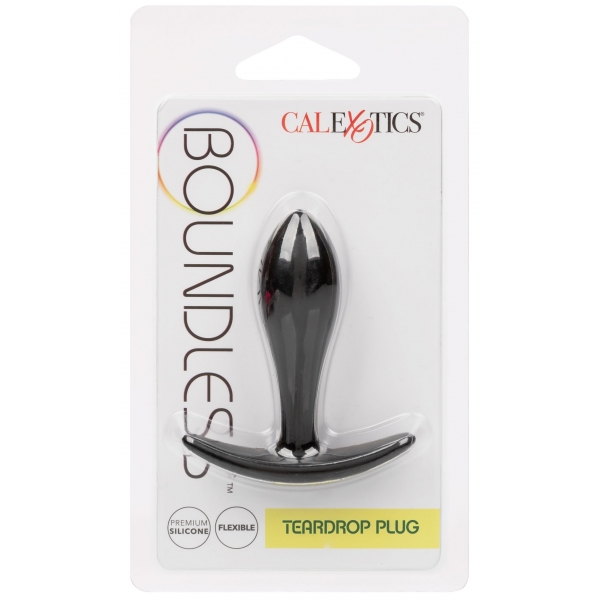 Plug in silicone Inizio Teardrop Boundless 6 x 2 cm