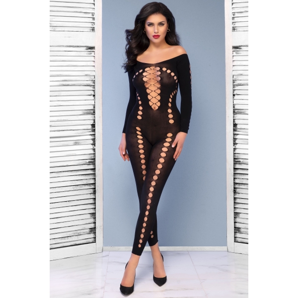 Halima sexy bodysuit Black