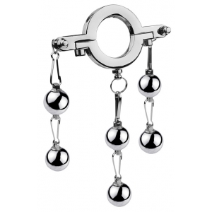 MenSteel Ballstretcher con percha de acero Diámetro 34mm - Peso 390g