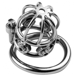Spike Cock metal chastity cage 6 x 3.2cm