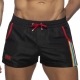 Rainbow Tape swim shorts Black