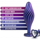 Plug Bijou Anal Silicone Swirling Bling 10 x 3,5 cm