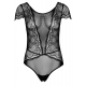 Body Heart Lace Schwarz