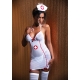 Vestito 4 pezzi da infermiera sexy