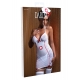 Sexy Krankenschwester-Outfit Hot Nurse 4-teilig