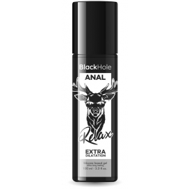 BlackHole Relax Black Hole Lubricante de Silicona Botella 100ml