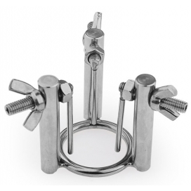 UrethralPlay Stainless Steel Adjustable Plug with Ring